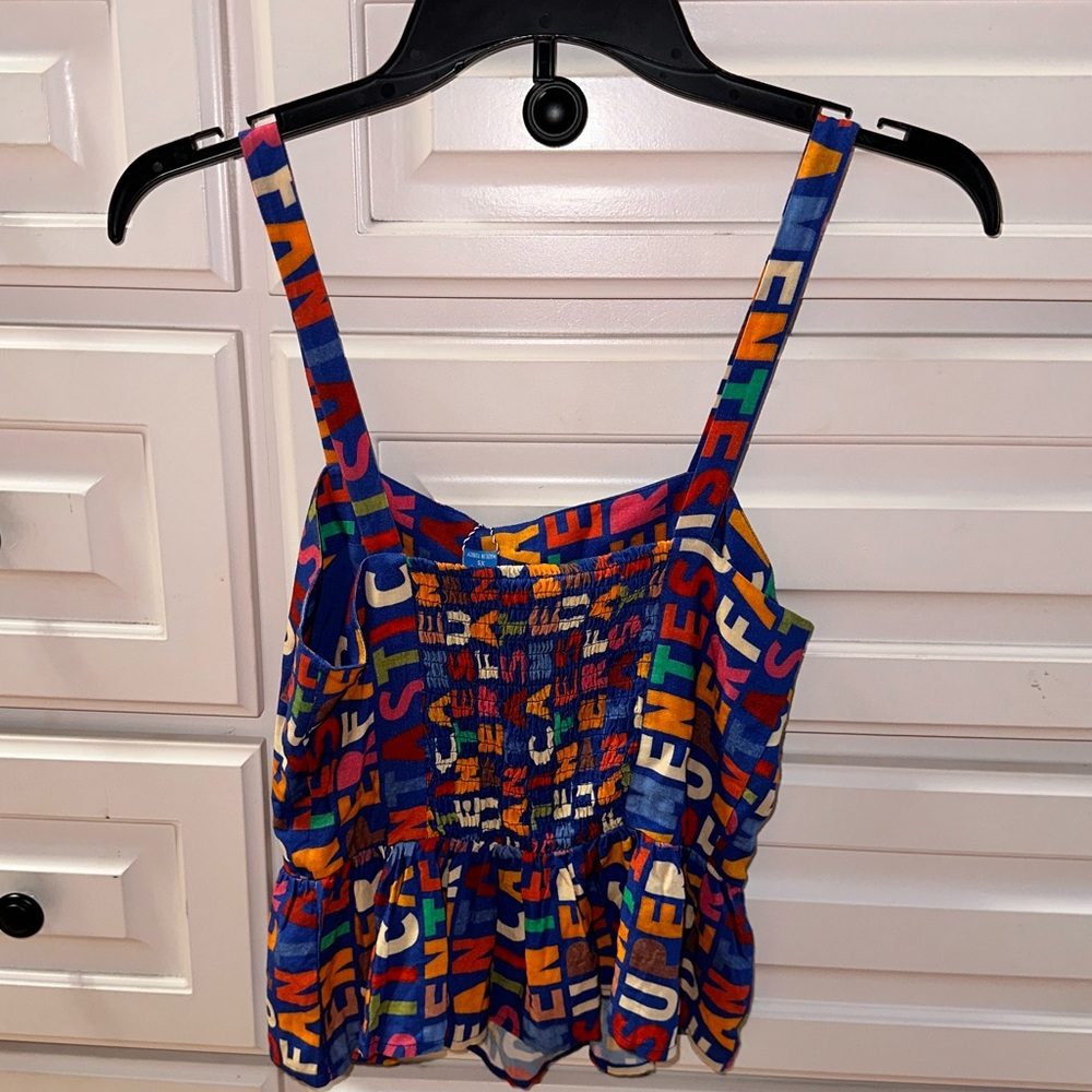 Farm Rio Fantastic Peplum Tank - Picture 8 of 8